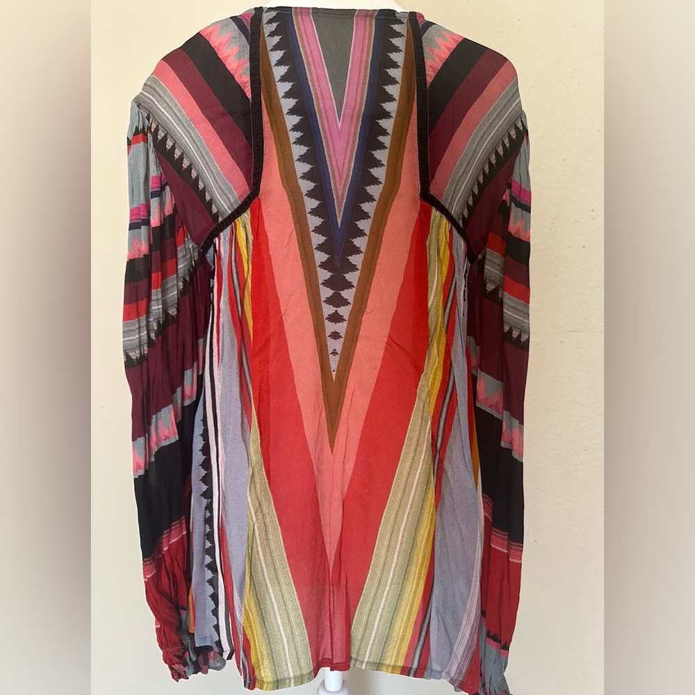 Anthropologie Bl^nk London Miranda Peasant Blouse